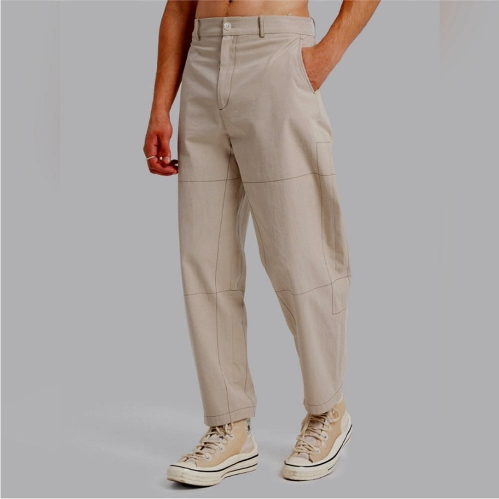 Dept. Anonym All Cotton Ankle Pants Light Tan Size M